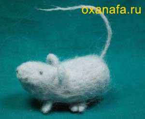 Сухое валяние для начинающих  1247268373_felt-mouse