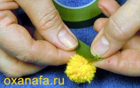 Креатив из помпонов 1299012192_mimosa-15