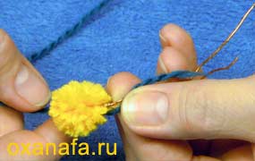 Креатив из помпонов 1299012215_mimosa-11